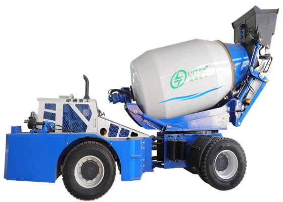 concrete mixer machine (self loading drum type)