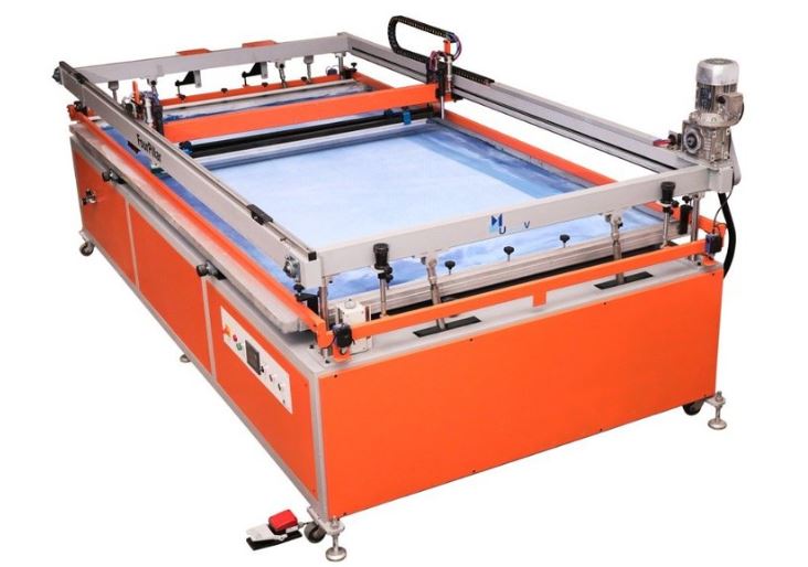 large format screen printing machine