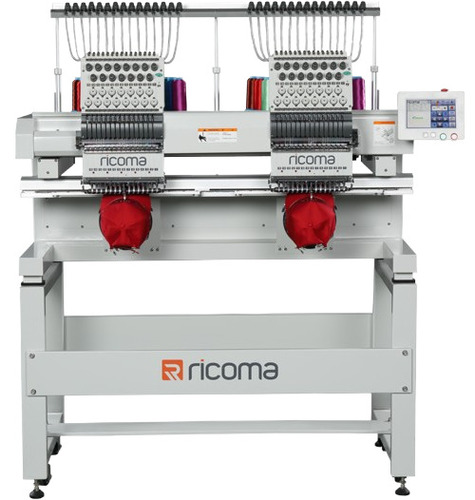 ricoma mt 1502 double head embroidery machine 584